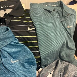 Size small Nike Tiger Woods collection Polos. 15 each or 80 for all 6.